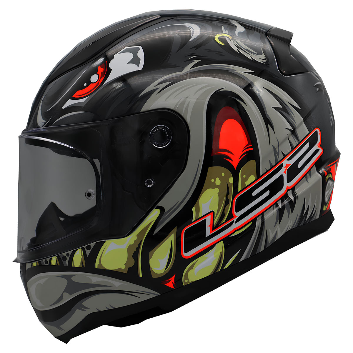 LS2 RAPID 2 SPOX GRİ KASK 